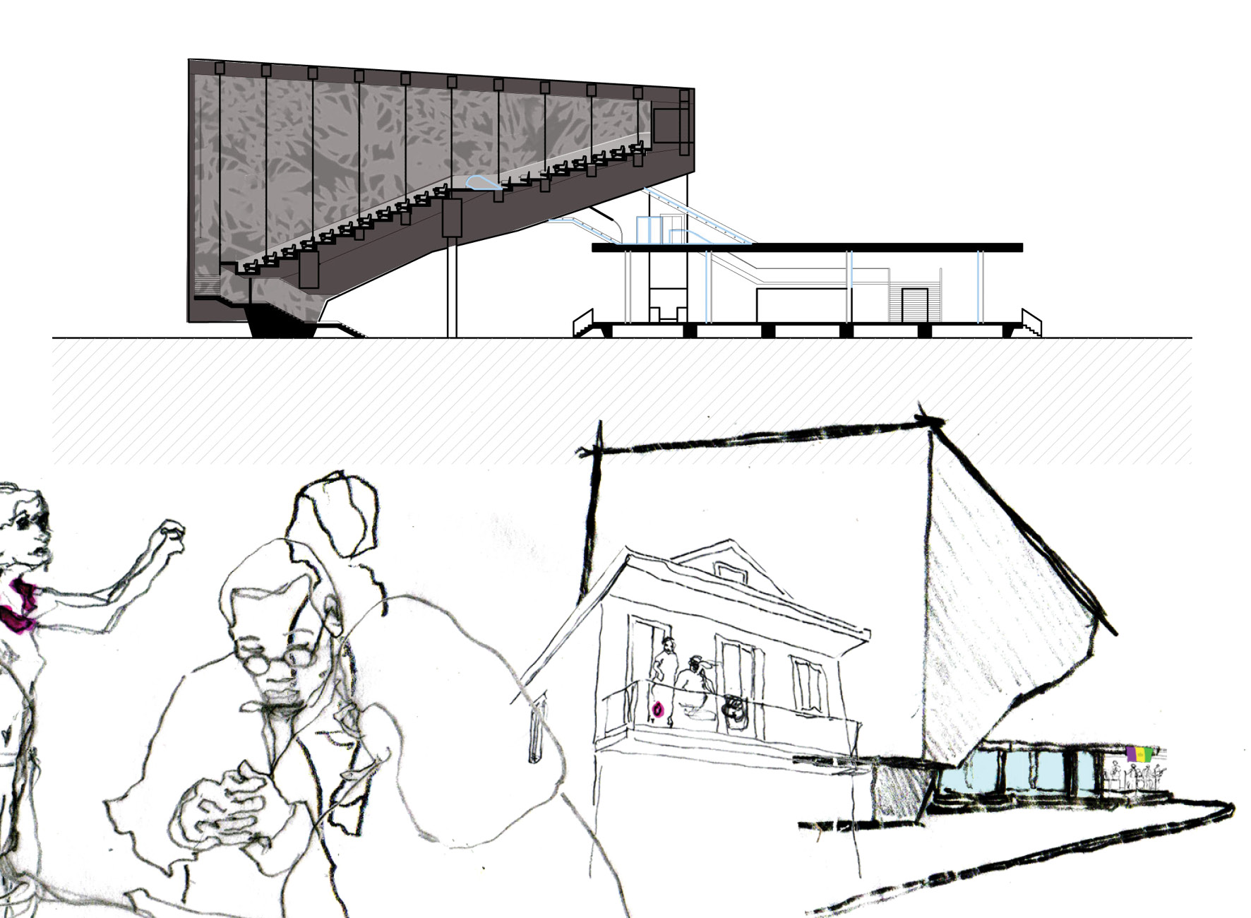 Johanna Mayr-Keber + Samar Elagabani . 2006 . a-theory . mark gilbert . new orleans . tu wien