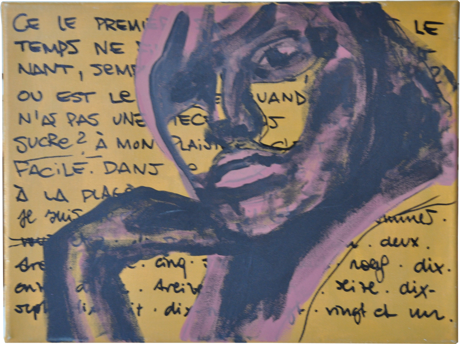 Joja | Johanna Mayr-Keber 2004 Edding + Acyl on Canvas